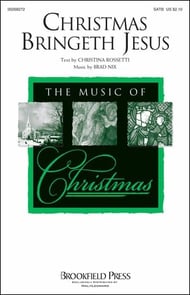 Christmas Bringeth Jesus SATB choral sheet music cover Thumbnail